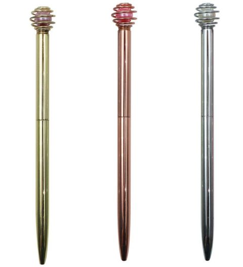 ΣΤΥΛΟ TESORO - Μεταλλικό με Μαργαριτάρι 3 Χρώματα