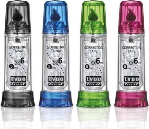 ΔΙΟΡΘΩΤΙΚΗ ΤΑΙΝΙΑ TYPOTRUST - 5mm x 6m